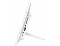 Digital Photo Frame Digma PF-843 White цифр. фоторамка (MP3/WMA/MPEG4/JPEG, 8 LCD,1024x768, SD/MMC, USB2.0, ПДУ)