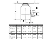 Bort MASTER ECO  91275752 Измельчитель пищевых отходов (390Вт, 3.2 кг/мин., 58 дБ, 1л)