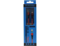 JETACCESS JA-DC38 2м Red Кабель USB 2.0 AM-- съёмный магнитный USB-C 2м
