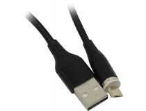 JETACCESS JA-DC28 2м Black Кабель USB 2.0 AM-- съёмный магнитный USB micro-B 2м