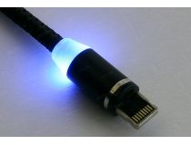 JETACCESS JA-DC46 2м Black Кабель питания USB AM-- съёмный магнитный Lightning 2м