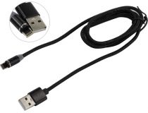 JETACCESS JA-DC46 1м Black Кабель питания USB AM-- съёмный магнитный Lightning 1м