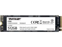 SSD 512 Gb M.2 2280 M Patriot P300 P300P512GM28 3D TLC