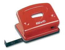Дырокол Kw-Trio Classic Medium 942 макс.:16лист. металл ассорти отв.:2 с линейкой