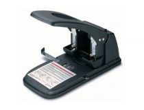 Дырокол Kw-Trio 938 макс.:100лист. металл черный отв.:2 с линейкой