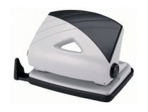 Дырокол Kw-Trio BIAS Smart 91Q0 макс.:16лист. металл/пластик черный/серый отв.:2 с линейкой