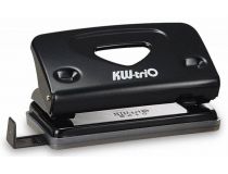 Дырокол Kw-Trio Classic Mini 941BLCK макс.:10лист. металл черный отв.:2 с линейкой