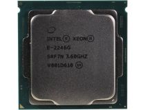 CPU Intel Xeon E-2246G   3.6 GHz/6core/SVGA UHD Graphics P630/1.5+12Mb/80W/8 GT/s LGA1151