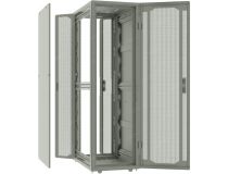 NT PRACTIC.3 48-612.PP12.SD2.BF23 G Шкаф 19  48U 600х1200, двери перф.: перед. одинар., зад. распаш., с бо., серый