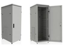 NT PROFI IP55 MF33-68 G Шкаф 19 напольный пылевлагозащищенный 33U 600*800, дверь цельнометаллическая, серый (3ч)