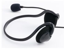 Наушники с микрофоном Hama NHS-P100 PC Office Headset 139920 (регул. громкости, шнур 2м)