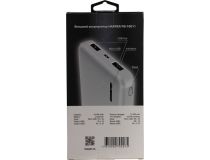 Внешний аккумулятор HARPER PB-10011 White (2xUSB 2.1A, 10000mAh, Li-Pol)