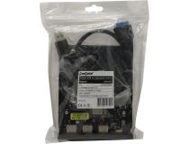 Exegate U3H-623 3xUSB3.0+USB-C port Front Panel  EX283579RUS  (крепление на лицевую панель корпуса 3.5 )