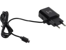 HARPER WCH-5113 Black Зарядное устройство USB (Вх. AC100-240V, Вых. DC5V, 10W, USB, кабель microUSB)