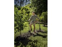 Gardena ErgoLine 17020 Лопата штыковая (телескопический черенок, 106-126см, рукоятка)