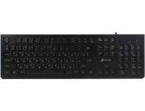 Клавиатура OKLICK 440ML Black USB 104КЛ, подсветка клавиш 1196537 