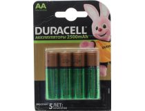 Аккумулятор Duracell DX1500-4 (1.2V, 2500mAh) NiMh, Size  AA  уп. 4 шт 
