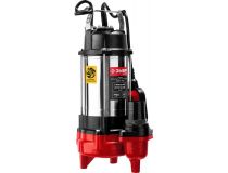  NEW   НПФ-750 Насос фекальный погружной, ЗУБР НПФ-750, 750 Вт, 310 л/мин, напор 14 м, чугунный корпус, провод 5 м