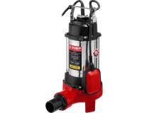  NEW   НПФ-1100-Р Насос фекальный погружной, ЗУБР НПФ-1100-Р, 1100 Вт, 245 л/мин, напор 8 м, чугунный корпус, провод 5 м