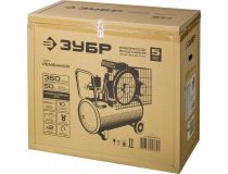  ЗКПМ-360-50-Р-2.2 Компрессор воздушный ременной, 360 л/мин, 50 л, 2200 Вт, ЗУБР