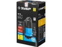  NEW   НПГ-Т7-400 Насос Т7 АкваСенсор погружн, ЗУБР Профессионал,400Вт,датчик уровня,150л/мин,напор 5м,провод 10м