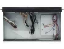 Server Case 1U Procase GM125DF-B-0 Black Mini-ITX, без БП, LCD display с дверцей