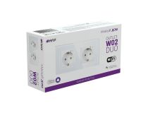 HIPER Smart wall socket Duo/Умная встраиваемая розетка, IOT OUTLET W02 DUO