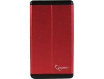 Gembird EE2-U3S-2-R (EXT BOX для внешнего подключения 2.5  SATA HDD, USB3.0, Aluminum)