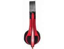 Наушники с микрофоном OKLICK HS-M150  Black-Red (шнур 2.2м) 359486 