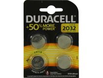 Duracell CR2032-4 (Li, 3V)  уп. 4 шт 
