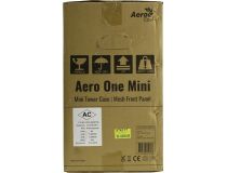 Minitower Aerocool Aero One Mini-G-BK-V1 MicroATX без БП, с окном