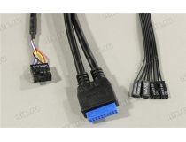 Minitower Aerocool Aero One Mini-G-BK-V1 MicroATX без БП, с окном