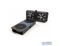 Hyperline TFAB-T2FR-RAL9004 Модуль вентиляторный потолочный для шкафа TTC2/TTB/TWB серий