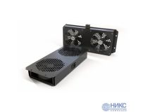 Hyperline TFAB-T2FR-RAL9004 Модуль вентиляторный потолочный для шкафа TTC2/TTB/TWB серий