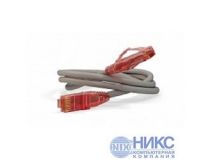 Hyperline PC-LPM-UTP-RJ45-RJ45-C5e-1M-LSZH-GY Patch Cord UTP кат.5e LSZH, 1м, серый 