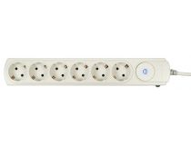 Сетевой фильтр для UPS Ippon BK-132  White  3м  (6 розеток, вход IEC320-C14)