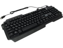 Клавиатура Dialog Gan-Kata KGK-25U Black  USB  104КЛ, подсветка клавиш