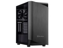 Miditower SilverStone SETA A1 SST-SEA1TB-G Titanium ATX без БП, с окном