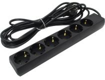 Сетевой удлинитель ExeGate ECE-6-5B Black  5м ( 6 розеток ) EX285834RUS 