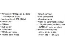 TP-LINK Deco X20(2-pack)  Mesh Wi-Fi System