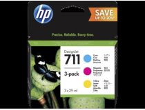 Картридж HP P2V32A 3-Pack (3x№711) Cyan/Magenta/Yellow для HP DesignJet T120/520