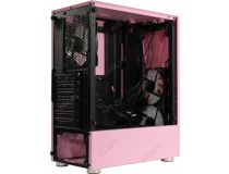 Miditower 1STPLAYER DK-3 DK-3-PK-3G6 Pink ATX без БП, с окном