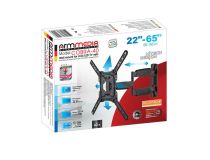 ArmMedia COBRA-40 Black Универсальное поворотное крепление (VESA75-400, 35кг)