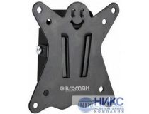 Kromax CASPER-100 Black фиксированный кронштейн (VESA75/100, 10-32 , 25кг)