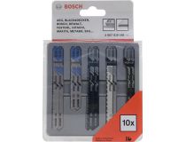 Bosch 2607010148 Набор пилок для лобзика (10 шт)