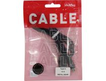 Smartbuy iK-3112ERG black Кабель USB AM -- USB-C M 1м