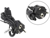 Кабель питания (IEC-320-C5--  евро-вилка) 0.6м