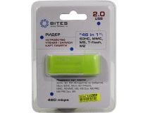 5bites RE2-102GR USB2.0 MMC/SDHC/microSD/MS(/PRO/Duo/M2) Card Reader/Writer