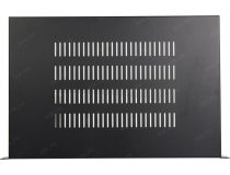 5bites CS-203B Полка 19 , чёрная 486x300 мм, перфорированная, 1U