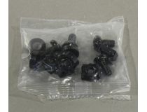 5bites CS-202B Полка 19 , чёрная 486x300 мм, перфорированная, 1U